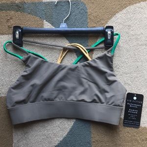 Brown yoga Bralette